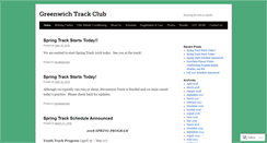 Desktop Screenshot of greenwichtrackclub.com